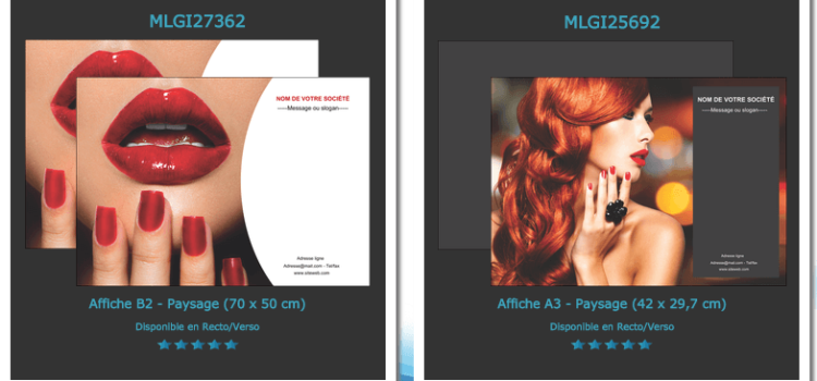 Création de votre maquette graphique d’affiche directement en ligne ! Création de votre maquette graphique d’affiche directement en ligne !